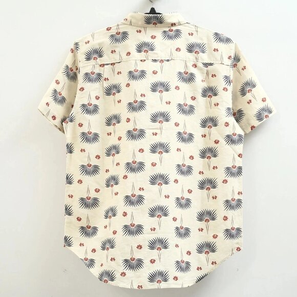 Bridge & Burn The bea Shirt Top Short Sleeve Buttondown Floral Printed M 283550 - Picture 8 of 13